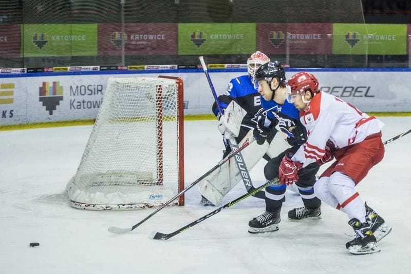 Ice Hockey. Three Seas Tournament. Poland - Estonia. 18.04.2021