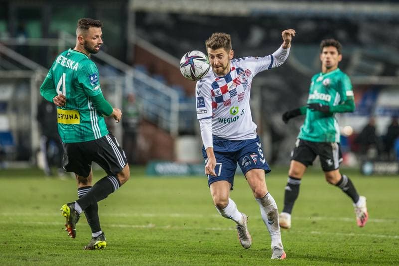 Football. PKO BP Ekstraklasa. Gornik Zabrze - Legia Warsaw. 27.02.2021