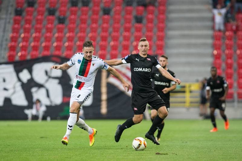 Football. Polish Cup. GKS Tychy - Cracovia Krakow. 09.08.2017