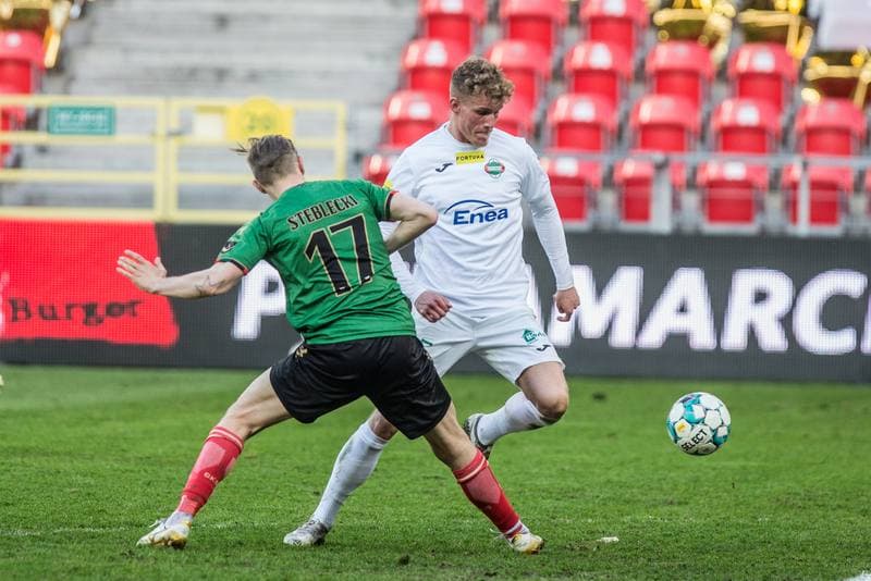 Football. Fortuna I Liga. GKS Tychy - Radomiak Radom. 20.04.2021