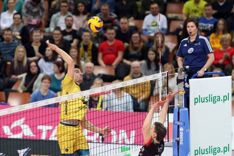 Volleyball. PlusLiga. GKS Katowice - Jastrzebski Wegiel. 25.03.2018