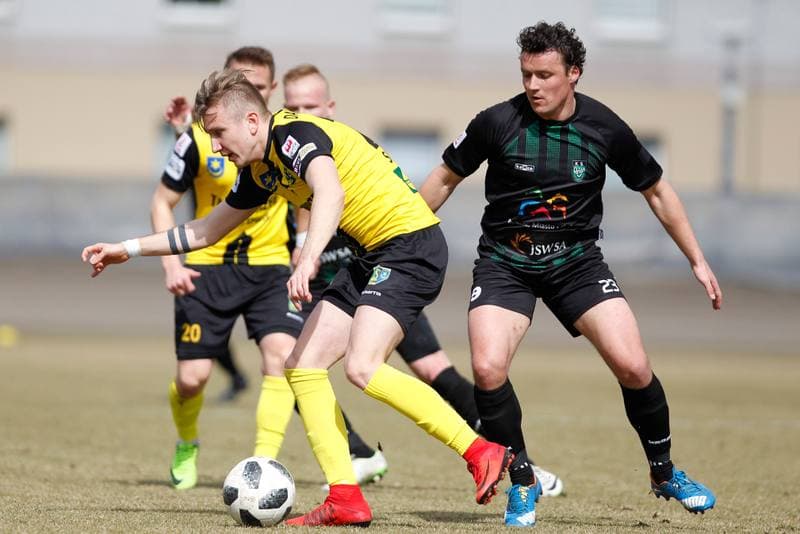 Football. II Liga. ROW 1964 Rybnik - Siarka Tarnobrzeg. 31.03.2018