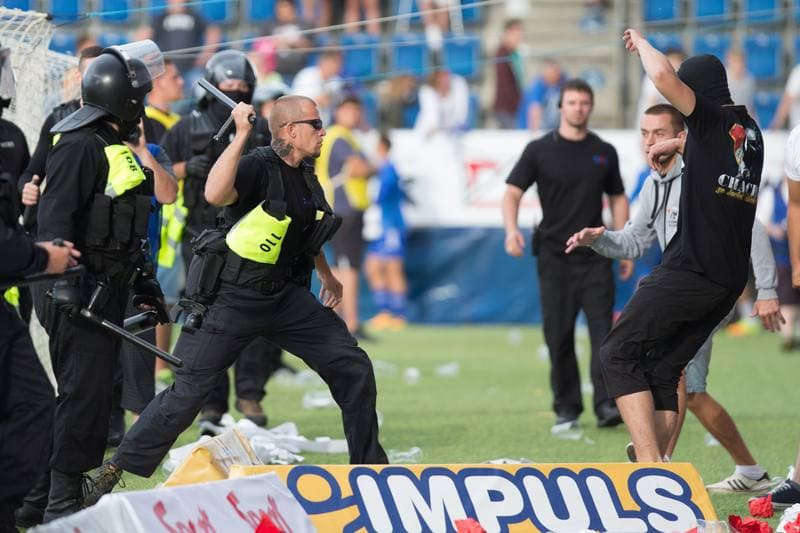 Football. HET Liga. 1 FC Slovacko - Banik Ostrava. 12.08.2017