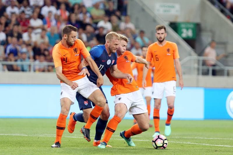 Football. International Friendly. Slovakia - Netherlands. 31.05.2018