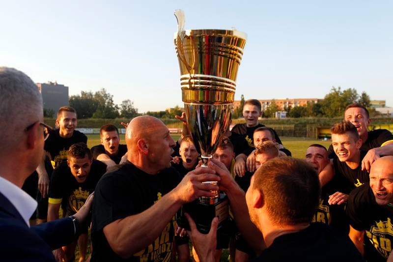 Football. Playoff for III Liga. Ruch Radzionkow - Polonia Bytom. 20.06.2018