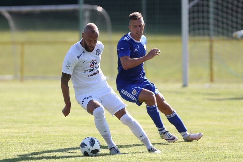 Football. Friendly Match. 1 FC Slovacko - Piast Gliwice. 04.07.2018
