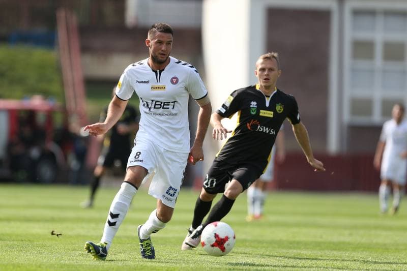 Football. Fortuna I Liga. GKS 1962 Jastrzebie - Garbarnia Krakow. 15.09.2018