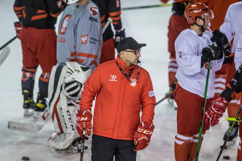 Ice Hockey. Poland national team. Training. 13.04.2021