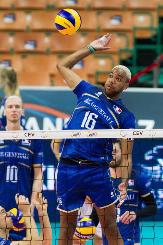 Volleyball. EuroVolley 2017. France - Czech Republic. 30.08.2017