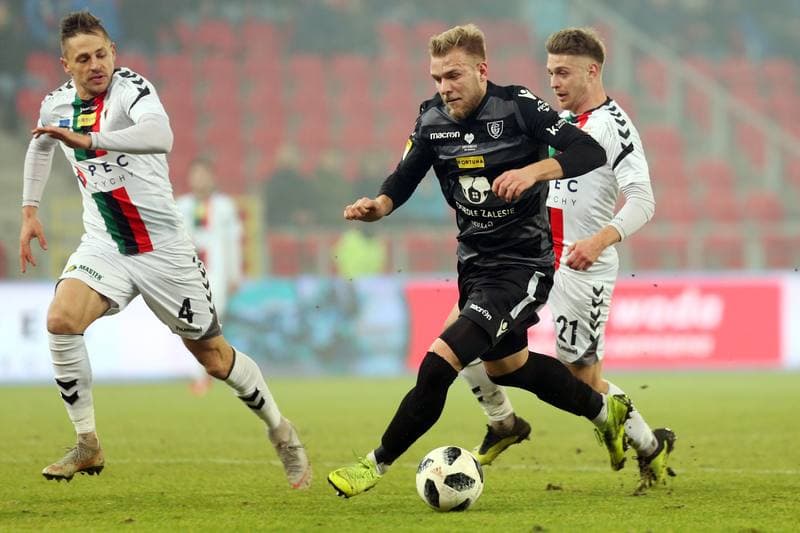 Football. Fortuna I Liga. GKS Tychy - GKS Katowice. 24.11.2018
