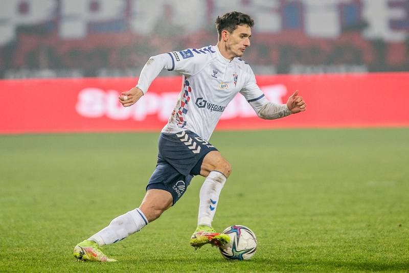 Football. PKO BP Ekstraklasa. Gornik Zabrze - Pogon Szczecin. 12.12.2021