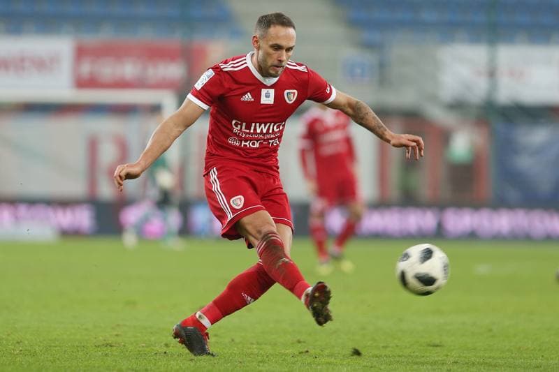 Football. Lotto Ekstraklasa. Piast Gliwice - Jagiellonia Bialystok. 21.12.2018