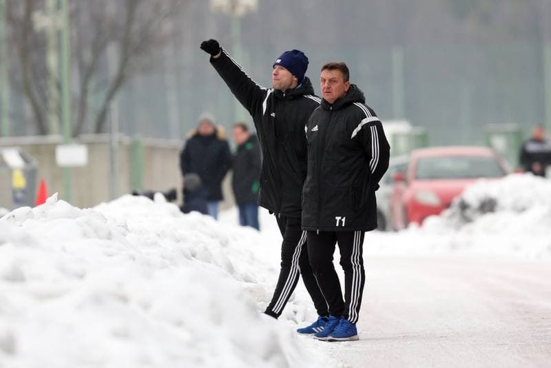 Football. Sparing. GKS Katowice - Fotbal Trinec. 25.01.2019