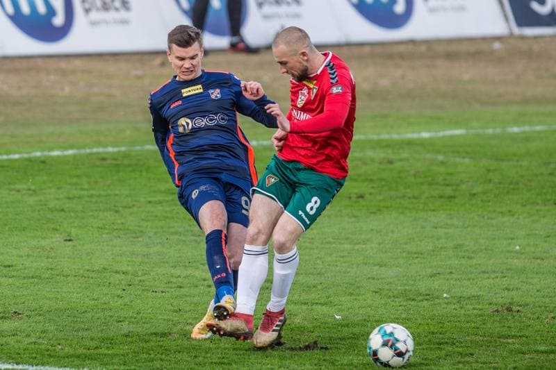 Football. Fortuna I Liga. Zaglebie Sosnowiec - Odra Opole. 13.03.2021