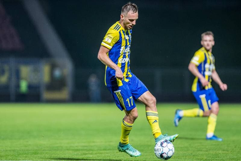 Football. Fortuna I Liga. GKS 1962 Jastrzebie - Arka Gdynia. 04.10.2021