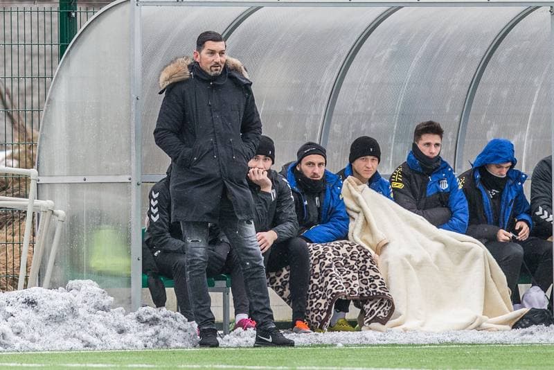 Football. Sparing. Zaglebie Sosnowiec - Sandecja Nowy Sacz. 28.01.2022
