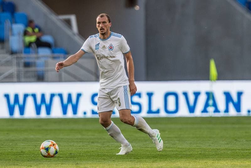 Football. UEFA Europa League. Slovan Bratislava - KF Feronikeli. 24.07.2019