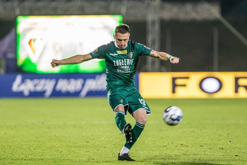 Football. Fortuna Puchar Polski. Zaglebie Sosnowiec - Piast Gliwice. 27.10.2021