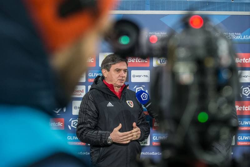 Football. PKO BP Ekstraklasa. Piast Gliwice - Gornik Zabrze. 26.02.2022