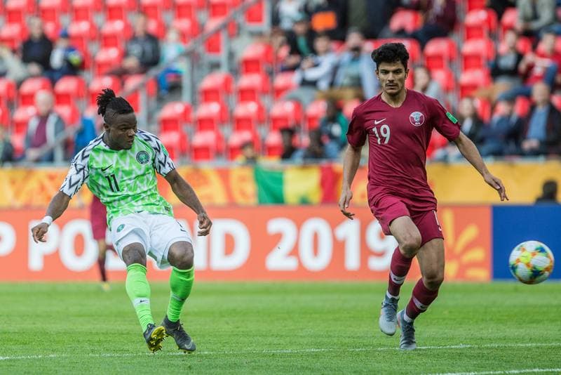 Football. FIFA U-20 World Cup. Qatar - Nigeria. 24.05.2019