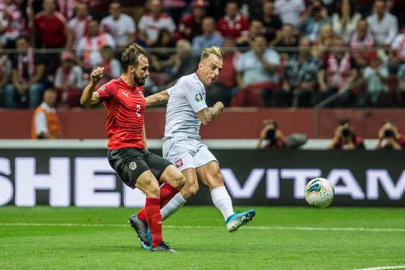 Football. Euro 2020 Qualifiers. Poland - Austria. 09.09.2019
