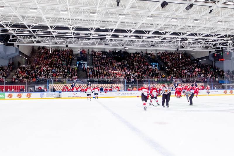 Ice Hockey. World Championship Division 1 Group B. Poland - Japan. 01.05.2022