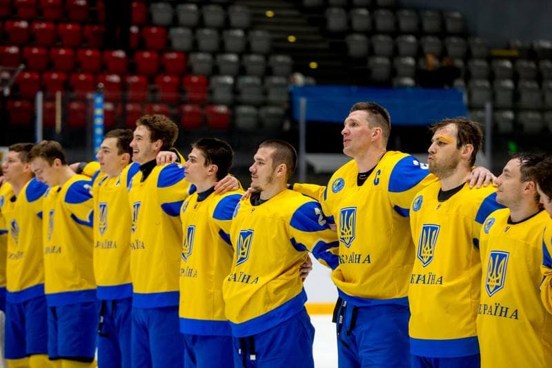 Ice Hockey. World Championship Division 1 Group B. Estonia - Ukraine. 01.05.2022