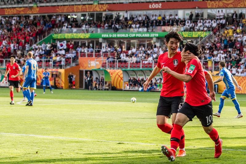 Football. FIFA U-20 World Cup. Ukraine - Korea Republic. 15.06.2019