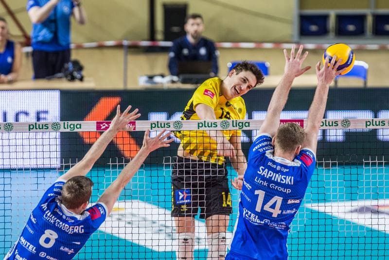 Volleyball. PlusLiga. GKS Katowice - Slepsk Malow Suwalki. 25.02.2022