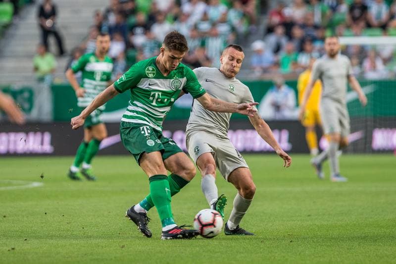 Football. UEFA Champions League. Ferencvaros Budapest - Ludogorets Razgrad. 10.07.2019