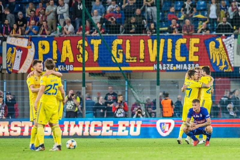 Football. UEFA Champions League. Piast Gliwice - BATE Borisov. 17.07.2019