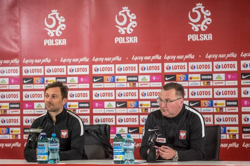 Football. Poland national team. Press Conference. 21.03.2022