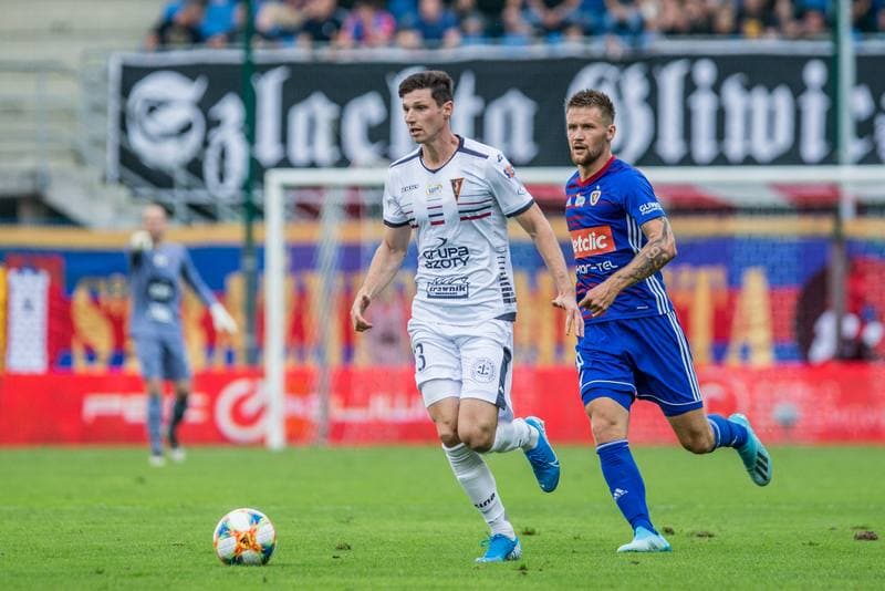 Football. PKO BP Ekstraklasa. Piast Gliwice - Pogon Szczecin. 04.08.2019