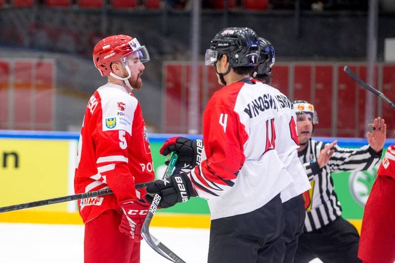 Ice Hockey. World Championship Division 1 Group B. Poland - Japan. 01.05.2022