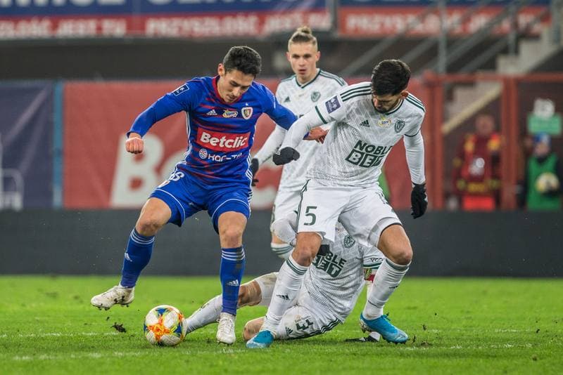 Football. PKO BP Ekstraklasa. Piast Gliwice - Slask Wroclaw. 30.11.2019