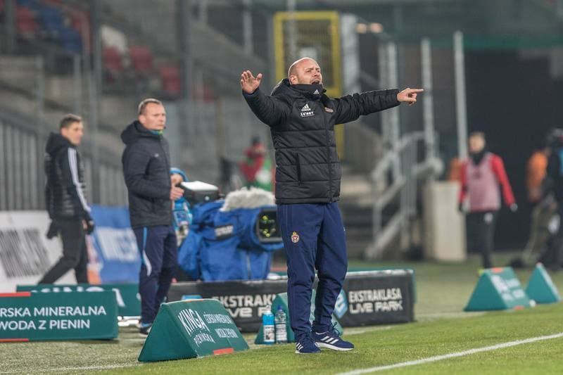 Football. PKO BP Ekstraklasa. Gornik Zabrze - Wisla Krakow. 06.12.2019