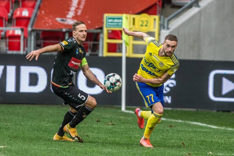 Football. Fortuna I Liga. GKS Tychy - Arka Gdynia. 01.04.2021