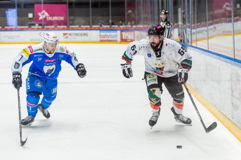 Ice Hockey. Polska Hokej Liga. GKS Tychy - Tauron Re-Plast Unia Oswiecim. 16.03.2023