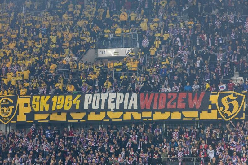 Football. PKO BP Ekstraklasa. Gornik Zabrze - Widzew Lodz. 28.10.2022