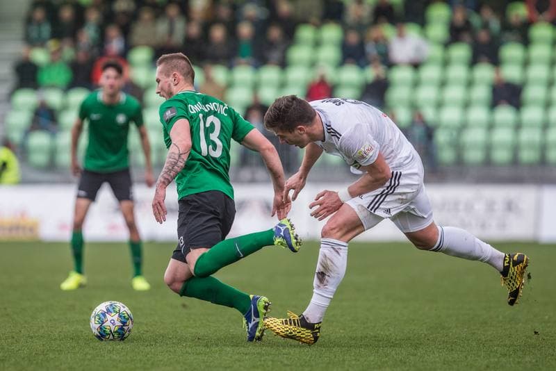 Football. Fortuna:Liga. MFK Karvina - FK 1 Pribram. 08.03.2020