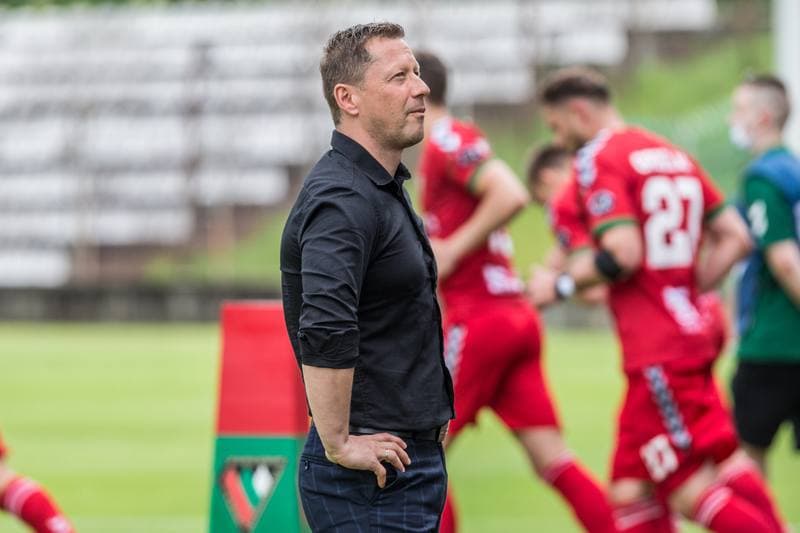 Football. Fortuna I Liga. Zaglebie Sosnowiec - Radomiak Radom. 17.06.2020