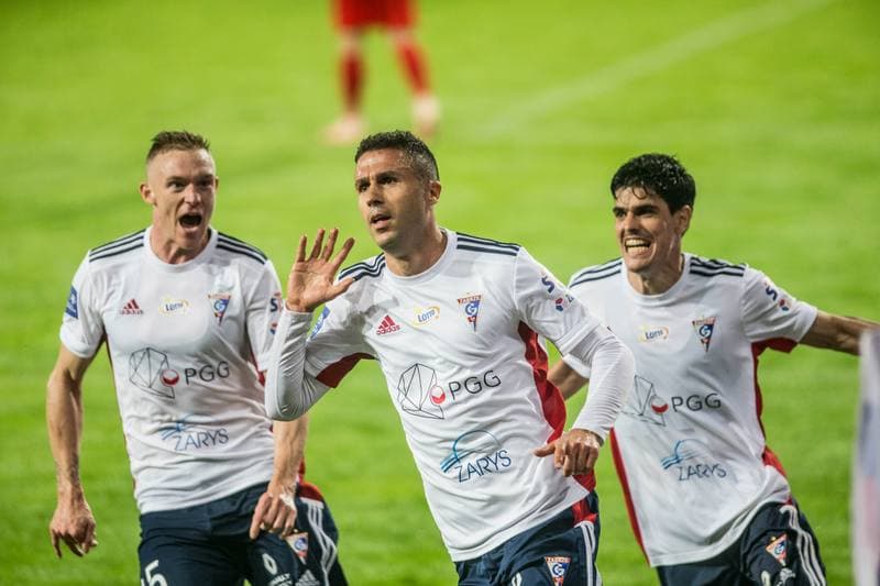 Football. PKO BP Ekstraklasa. Gornik Zabrze - Korona Kielce. 19.06.2020