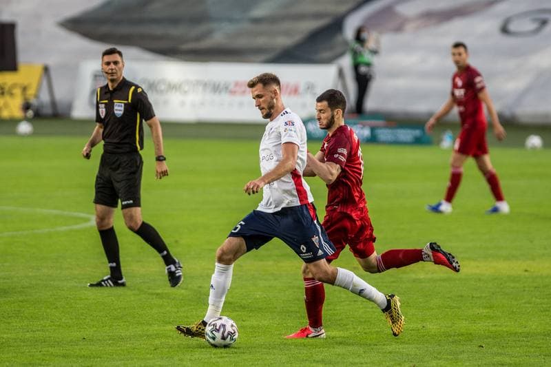 Football. PKO BP Ekstraklasa. Gornik Zabrze - Wisla Krakow. 27.06.2020