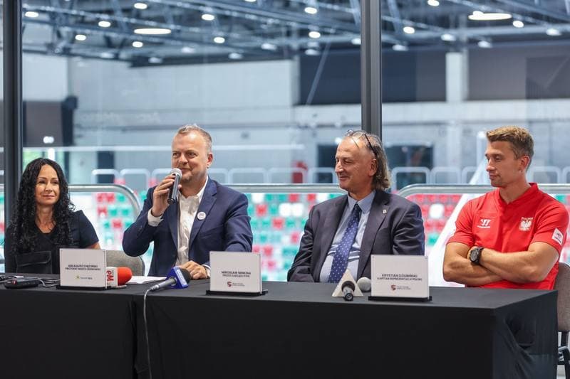 Ice Hockey. Polish Ice Hockey Federation. Press Conference. 03.08.2023