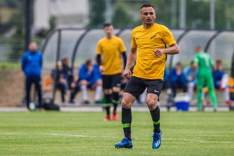 Football. Sparing. LKS Goczalkowice Zdroj - Wieczysta Krakow. 11.07.2020