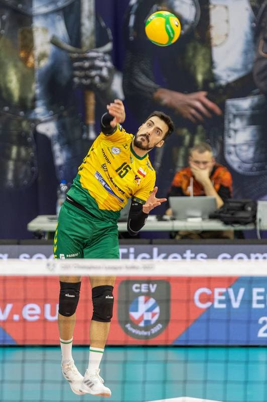 Volleyball. CEV Champions League. Aluron CMC Warta Zawiercie - Berlin Recycling Volleys. 30.11.2022