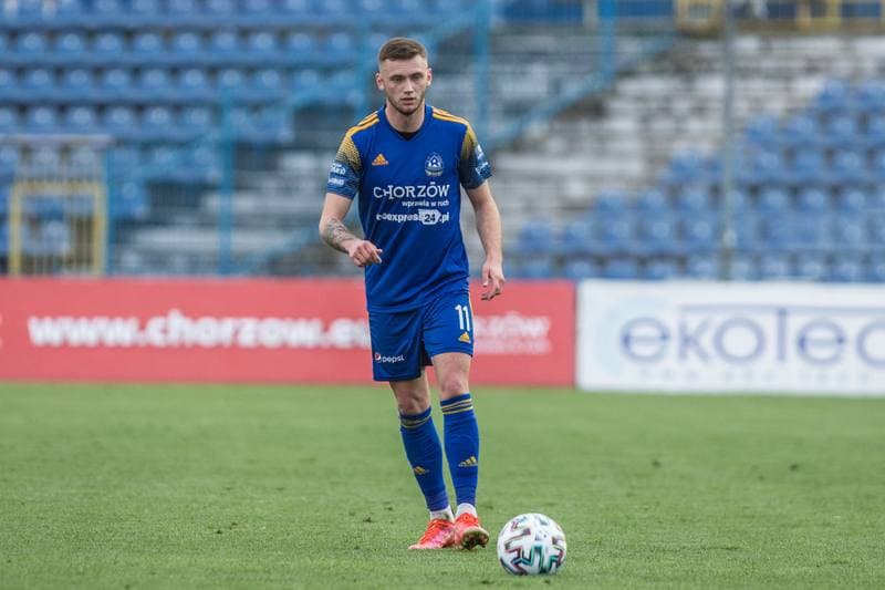 Football. III Liga. Ruch Chorzow - Sleza Wroclaw. 10.04.2021