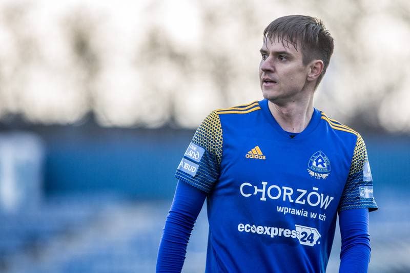 Football. III Liga. Ruch Chorzow - Sleza Wroclaw. 10.04.2021