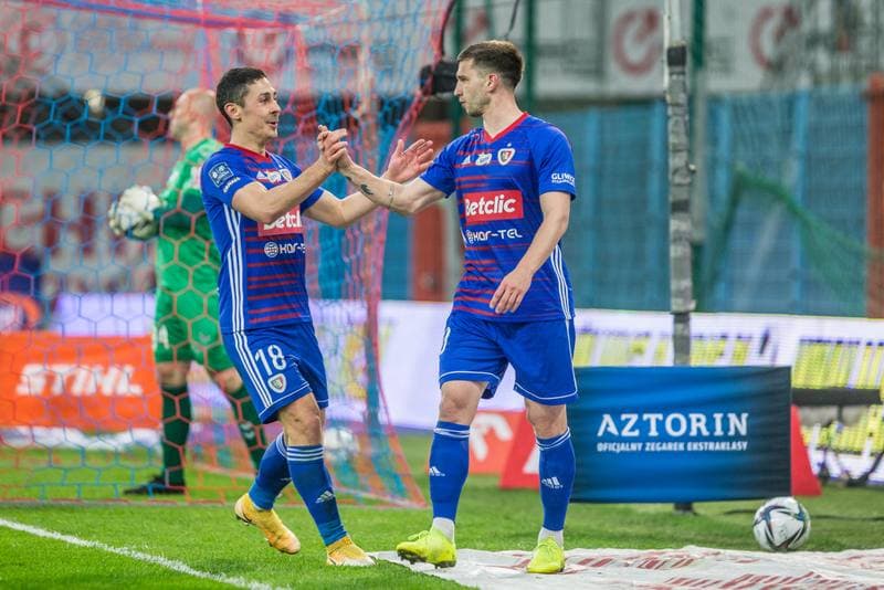 Football. PKO BP Ekstraklasa. Piast Gliwice - Gornik Zabrze. 12.04.2021