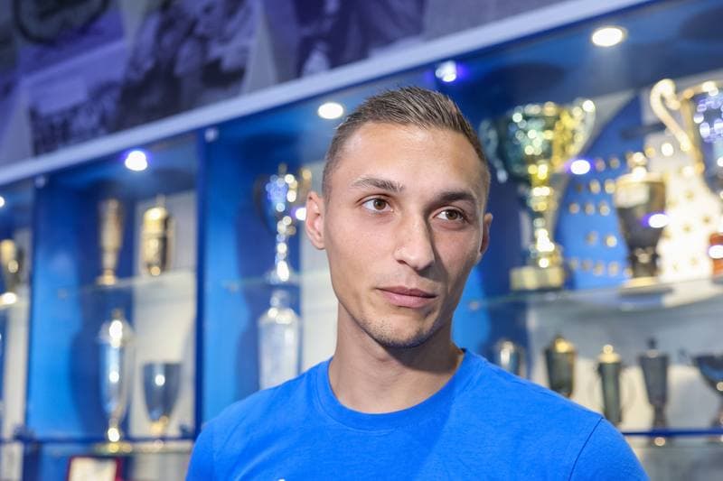 Football. Ruch Chorzow. Press Conference. 24.08.2023